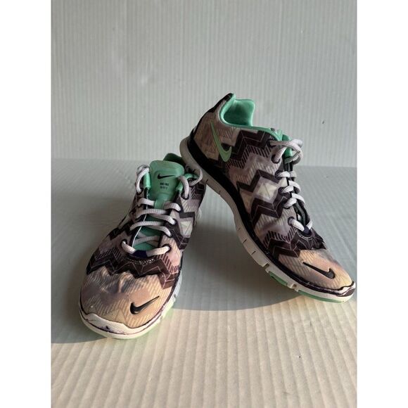 Women's NIKE 'Free TR Fit 3' Sz 7 Runners ExCon Purple Athletic Running‎ Workout - Picture 1 of 9